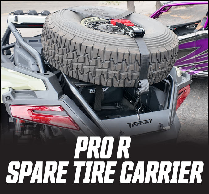 TMW RZR PRO Spare Tire Rack | TMWOFFROAD