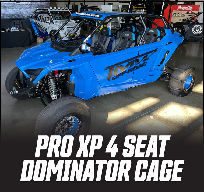 TMW DOMINATOR RZR 4 PRO XP Cage (fits 2020-2023 XP PRO RZR models