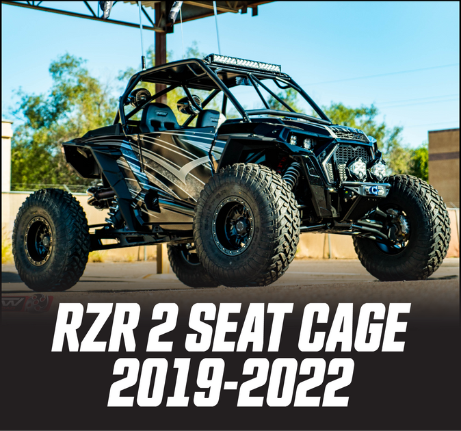 TMW Sand Slayer speed style 2 Seat Cage (fits 2018-2021 Turbo S