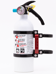 Axia Quick release fire extinguisher mount w/ 2lb extinguisher