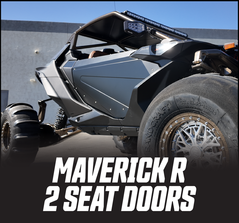 TMW Maverick R 2 Seat doors | TMWOFFROAD