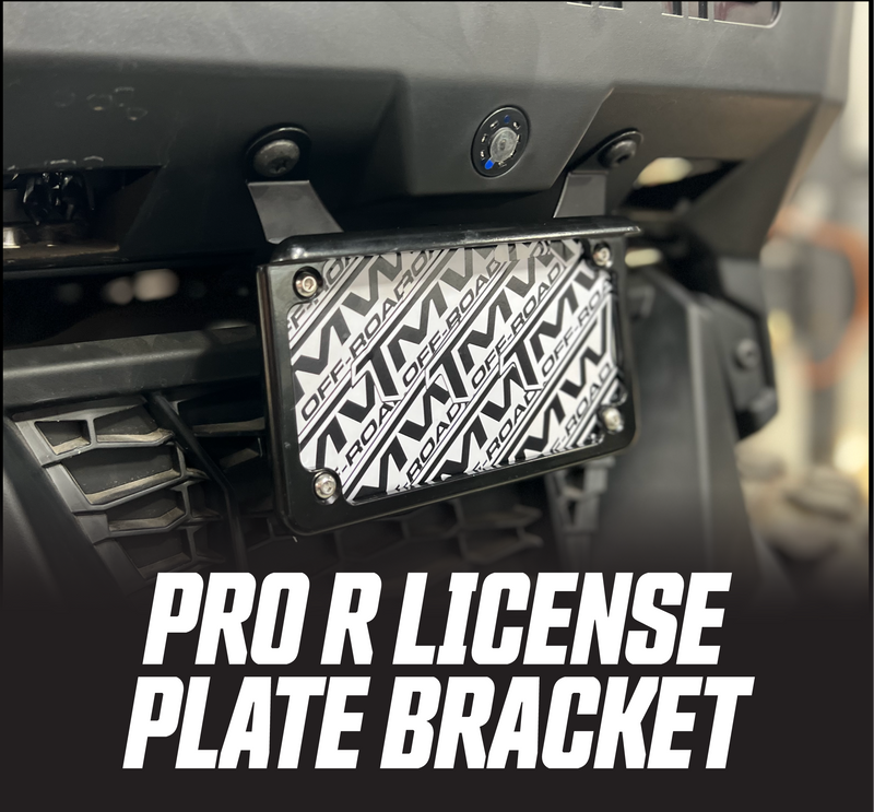 CUSTOM BORDERLESS カスタムボーダレス TOWRBRIDGE TMW PRO license plate bracket | TMWOFFROAD