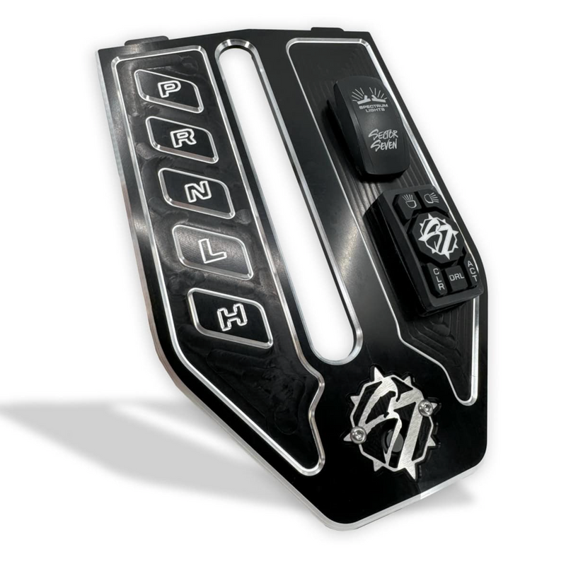 Pro R Shift Cover Sector Seven Billet Shift Plate PRO R | TMWOFFROAD