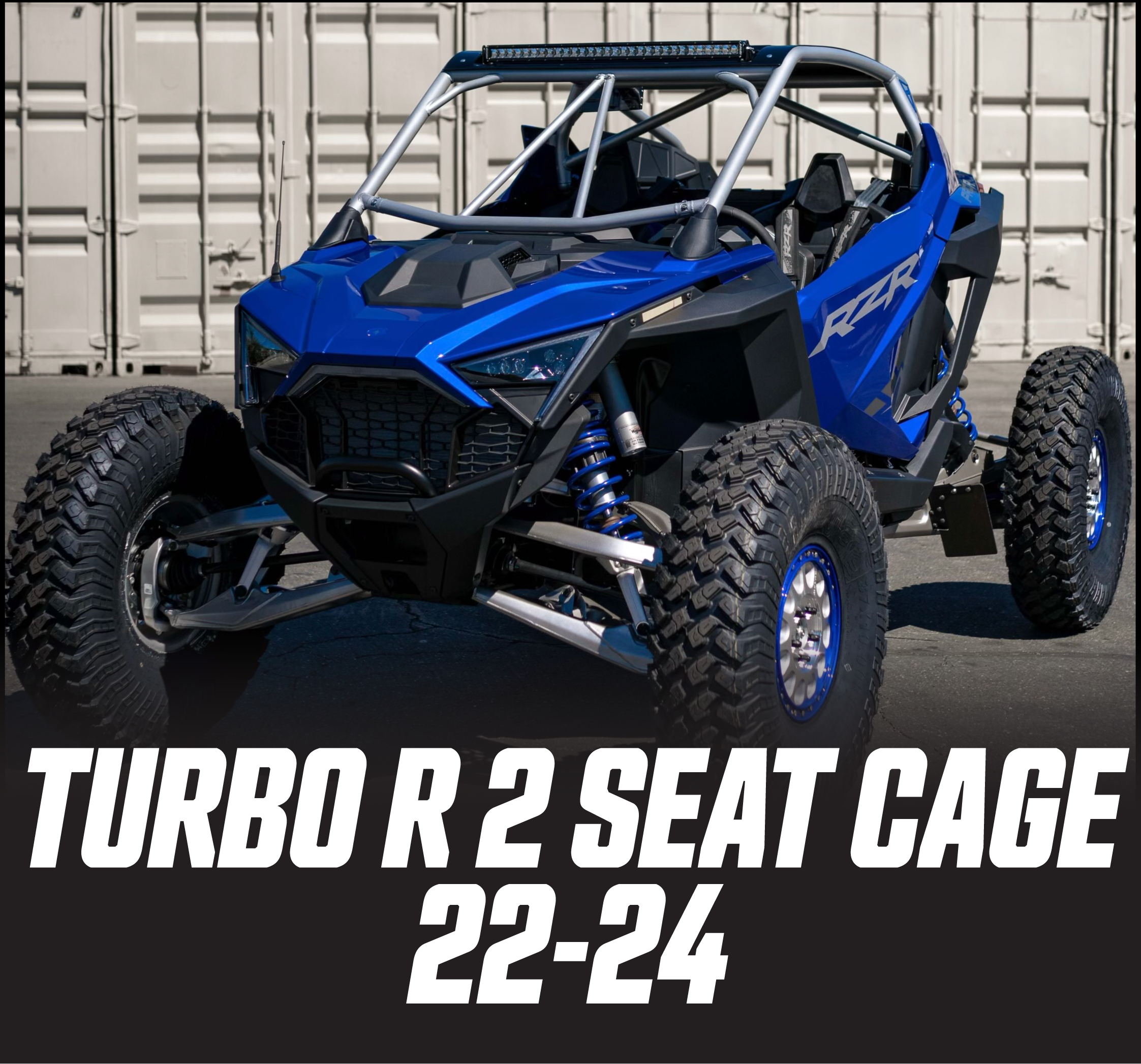 TMW RZR TURBO R 2 Seat Cage (fits 2022-2024 TURBO R RZR models