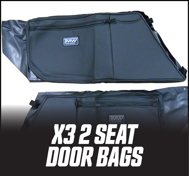 TMW Can Am X3 2 Seat Door Bags | TMWOFFROAD