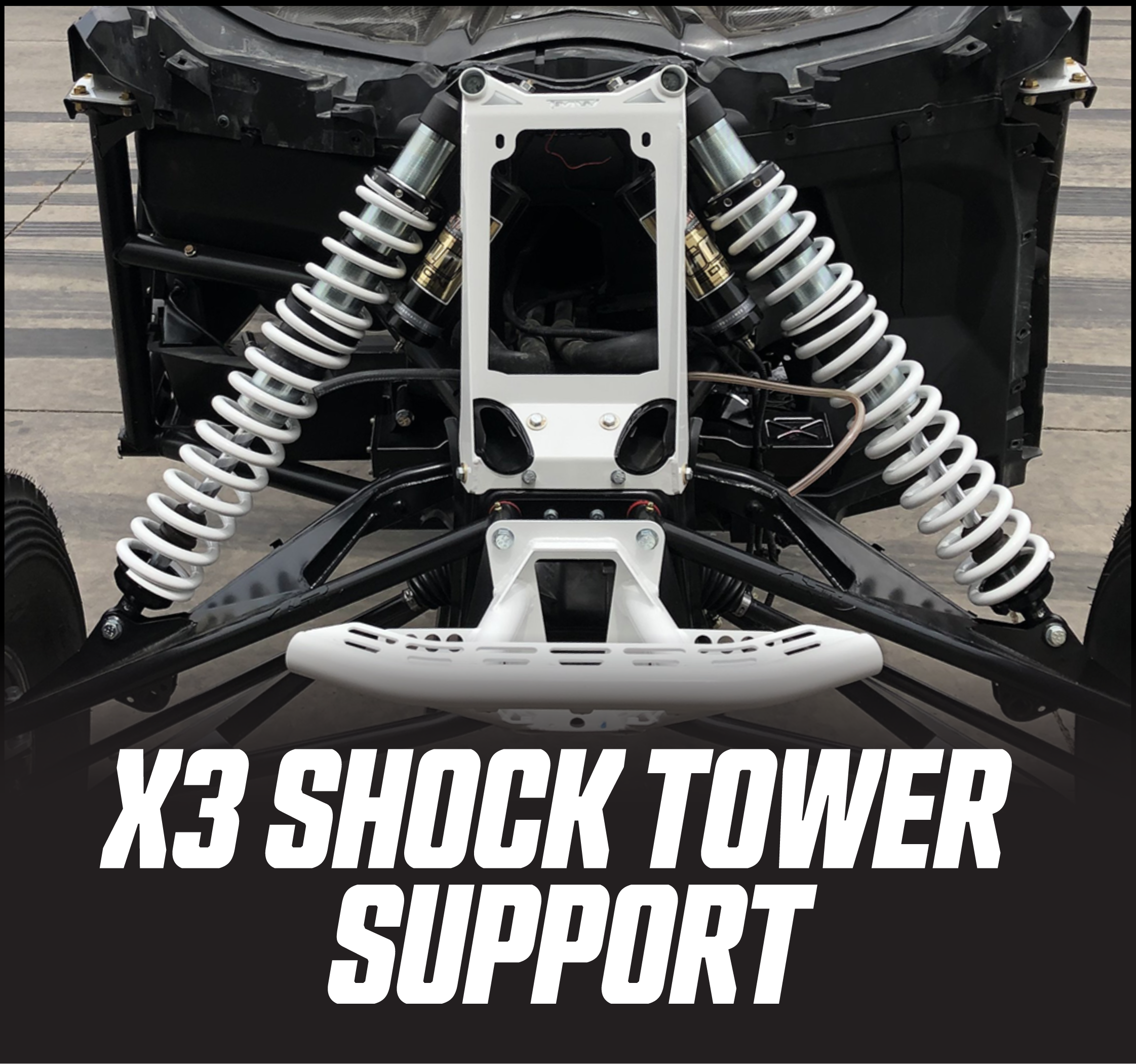 X3 Pro Series Shock Tower Support | TMWOFFROAD
