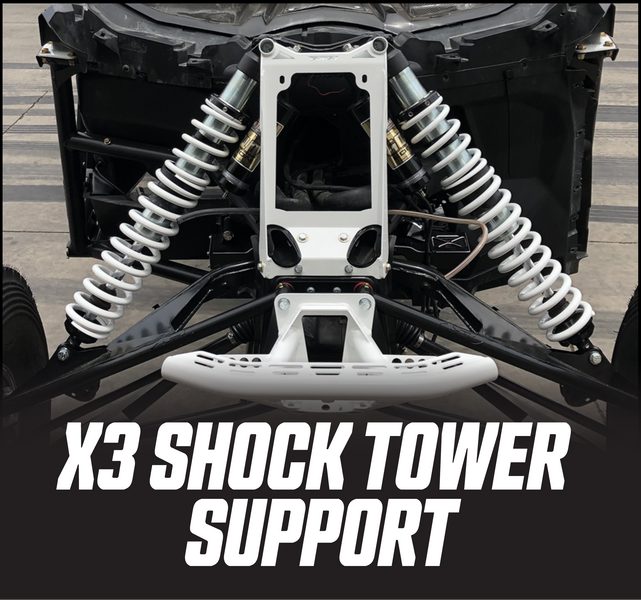 X3 Pro Series Shock Tower Support | TMWOFFROAD