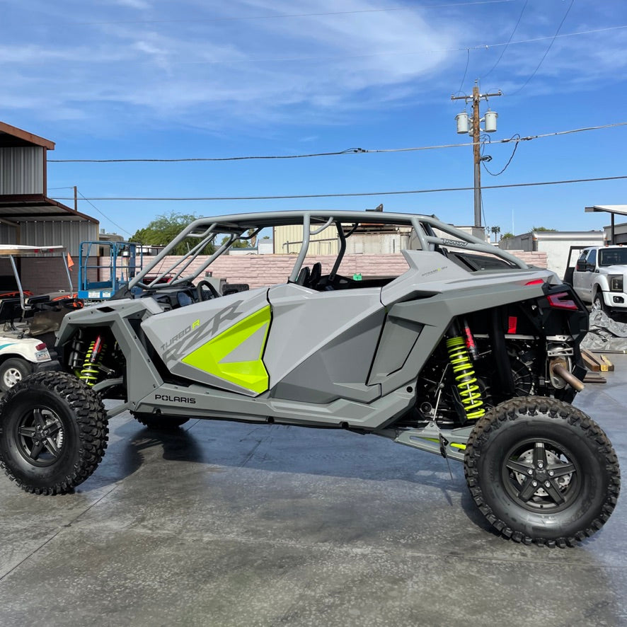 All White Turbo R Rzr TMW RZR TURBO R 4 Seat Cage (fits 2021+ TURBO R RZR models) | TMWOFFROAD