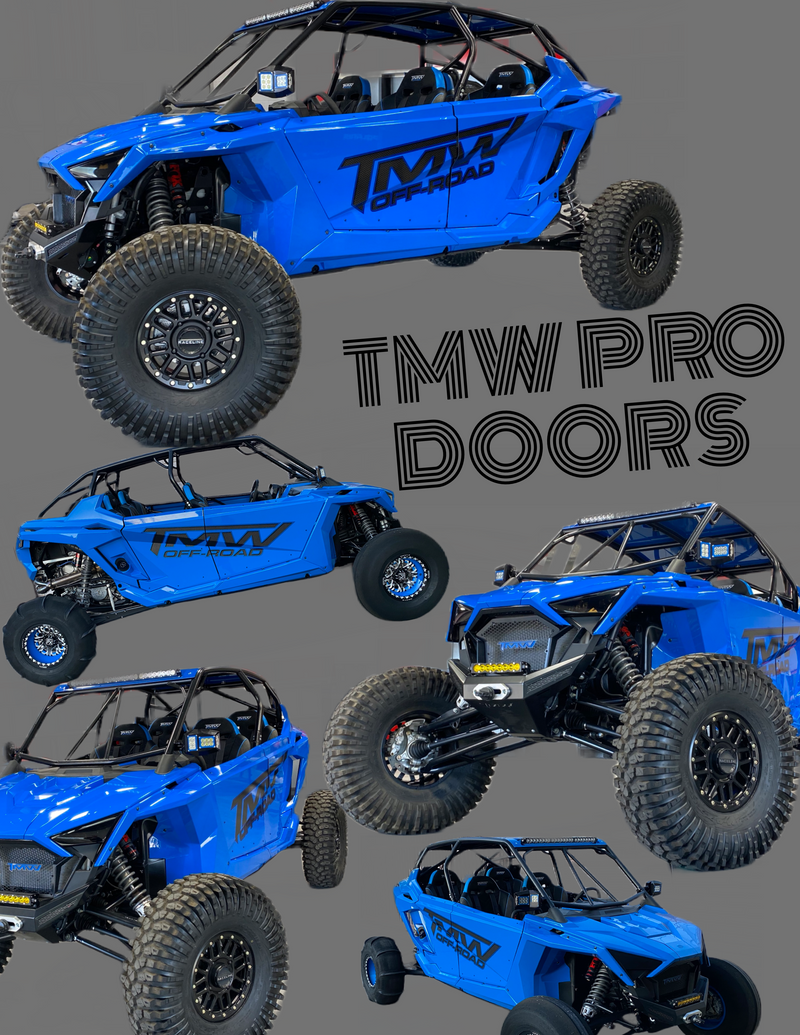 TMW RZR Pro XP / R 4 Seat Doors | TMWOFFROAD