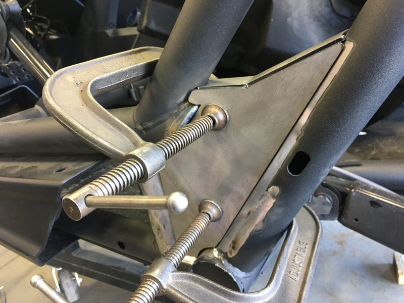 Can Am X3 2 seat Weld in frame gussets