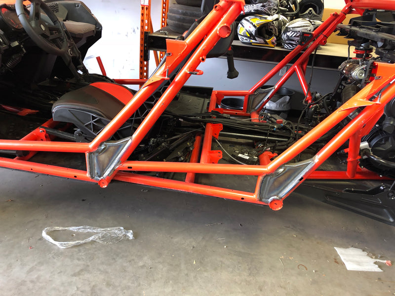 Can Am X3 2 seat Weld in frame gussets