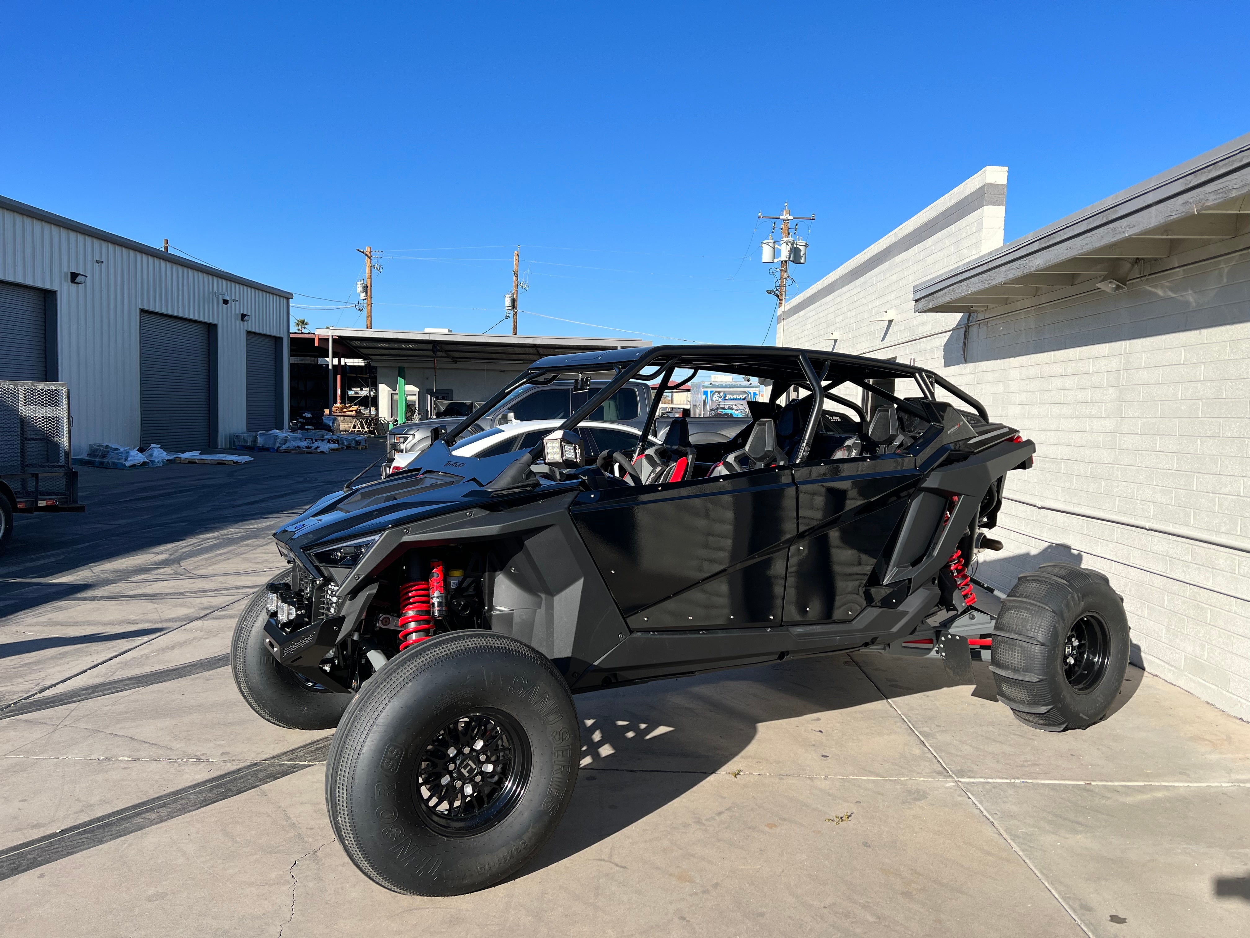 TMW SHORTY RZR Turbo R 4 Seat Cage (fits 2021-2023 Turbo R RZR models ...