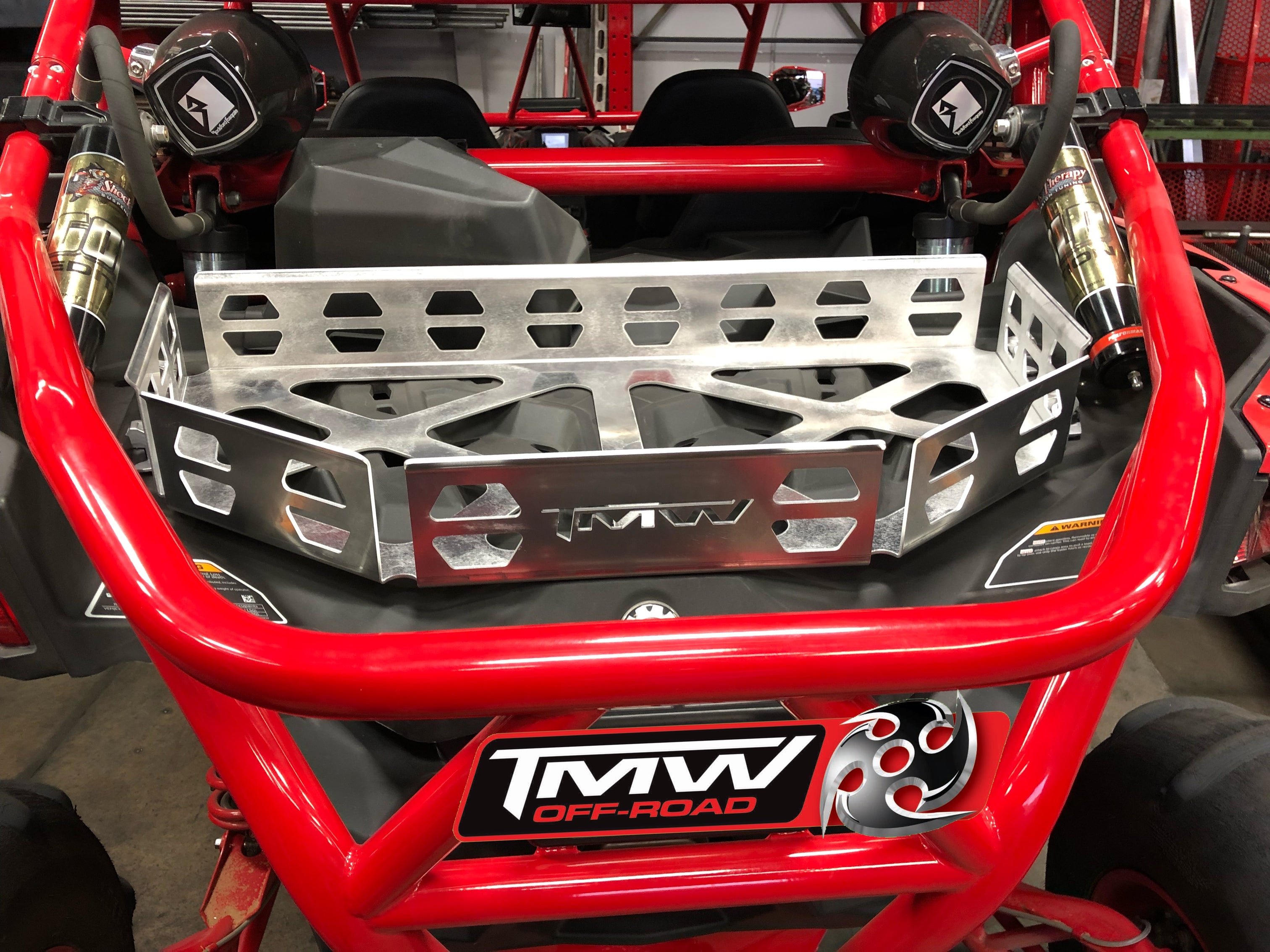 TMW X3/ Maverick R - Cooler/ Cargo Rack | TMWOFFROAD