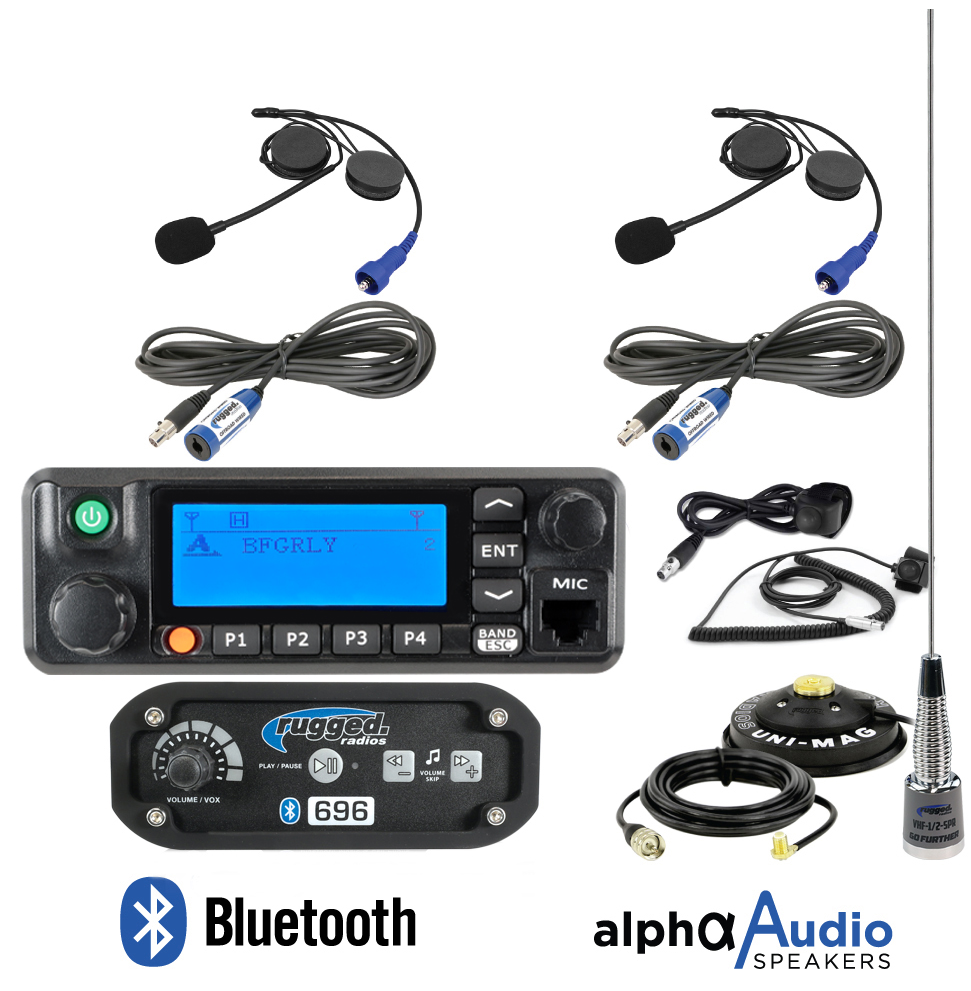 Rugged Radios RRP696 Intercom with Digital Mobile Radio With alpha aud ...