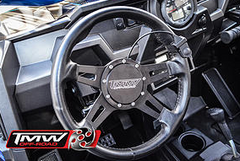TMW Full Wrap Leather Steering Wheel Combo